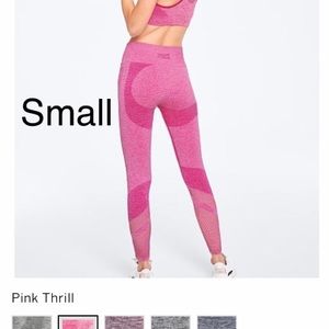 vs pink seamless yoga pants